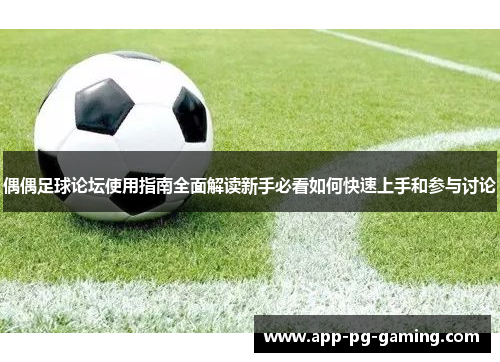 偶偶足球论坛使用指南全面解读新手必看如何快速上手和参与讨论
